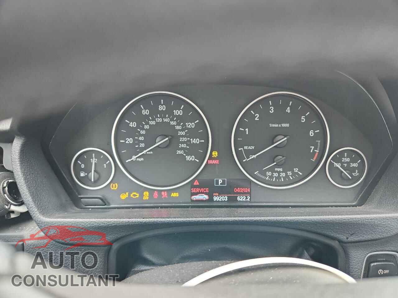 BMW 3 SERIES 2013 - WBA3B1C56DF462003