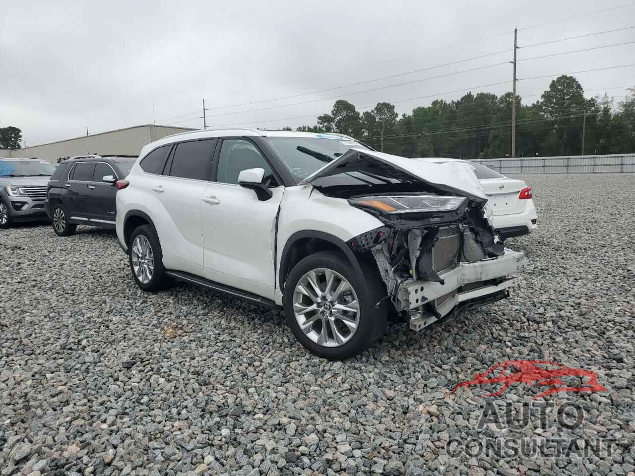 TOYOTA HIGHLANDER 2023 - 5TDKDRAH1PS023042