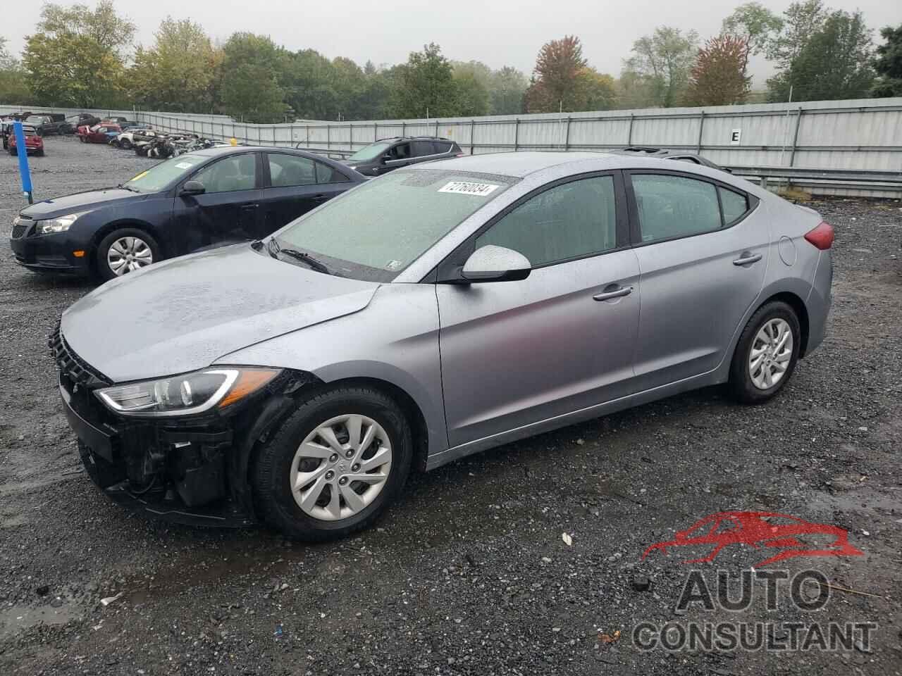 HYUNDAI ELANTRA 2017 - 5NPD74LF4HH175144