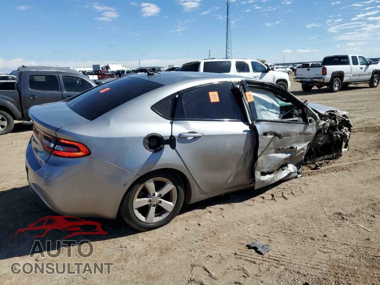 DODGE DART 2015 - 1C3CDFBB4FD128265