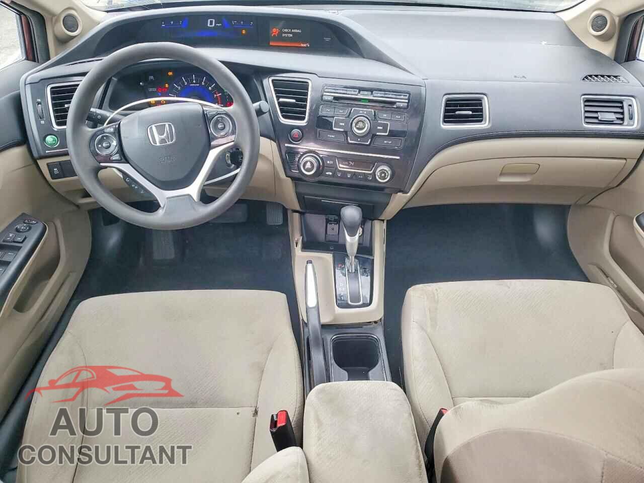 HONDA CIVIC 2013 - 19XFB2F89DE277014