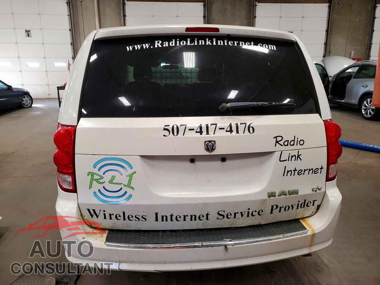 DODGE RAM VAN 2012 - 2C4RDGAG7CR155512