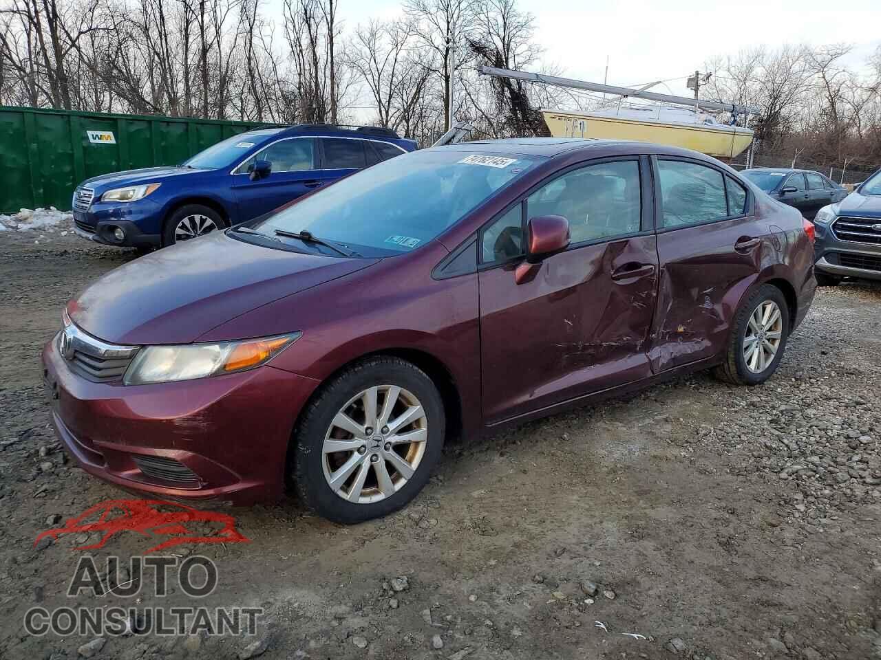 HONDA CIVIC 2012 - 19XFB2F82CE385215