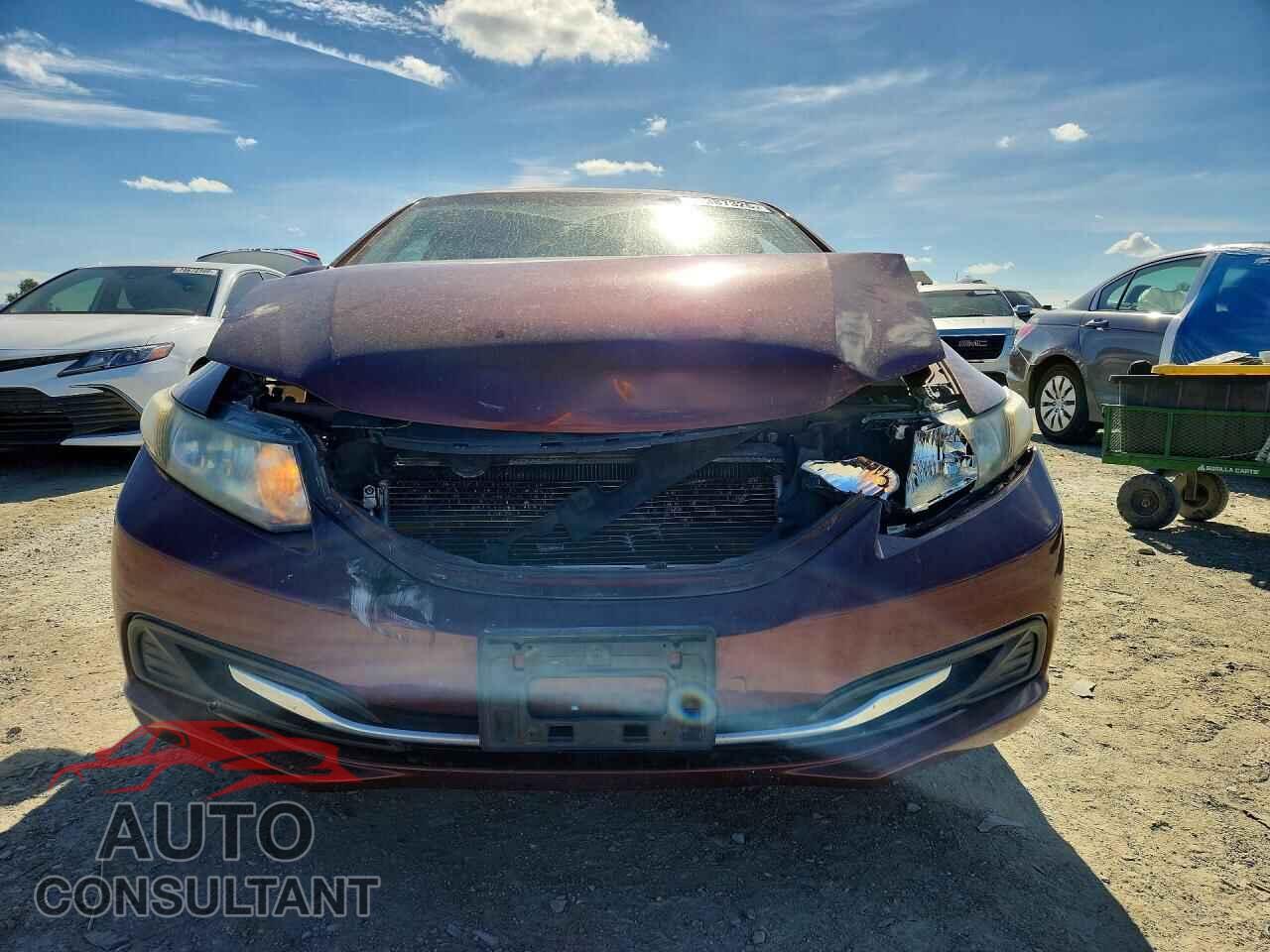 HONDA CIVIC 2013 - 19XFB2F85DE254846