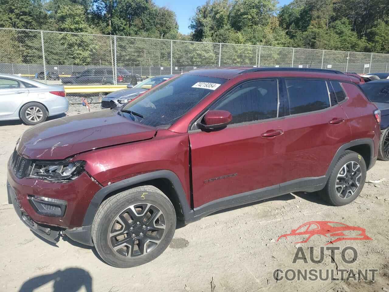 JEEP COMPASS 2020 - 3C4NJDAB4LT204687