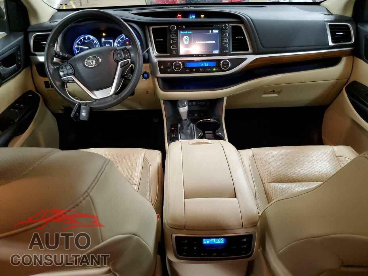 TOYOTA HIGHLANDER 2017 - 5TDDZRFH7HS462055