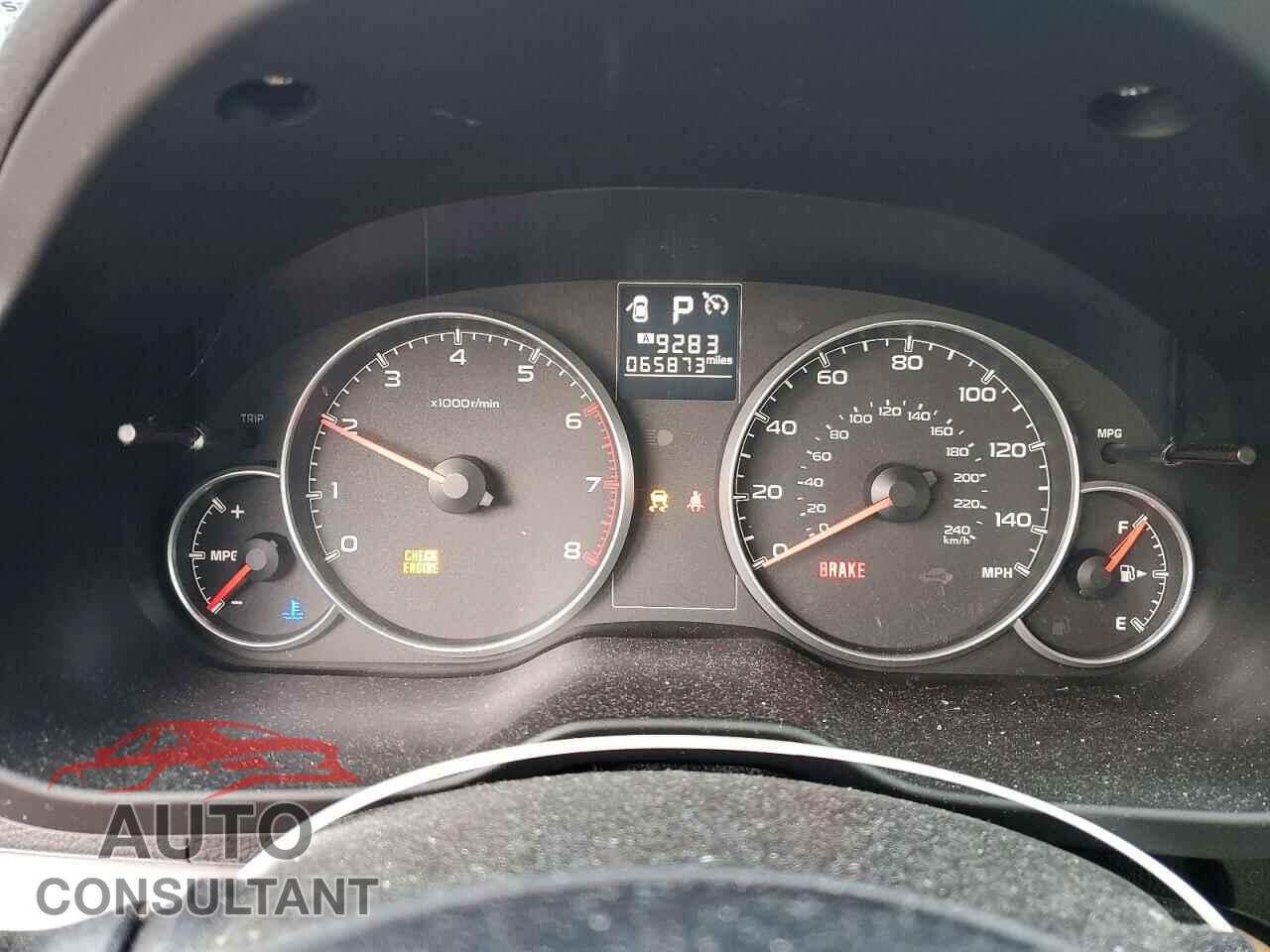 SUBARU LEGACY 2014 - 4S3BMBA67E3036298