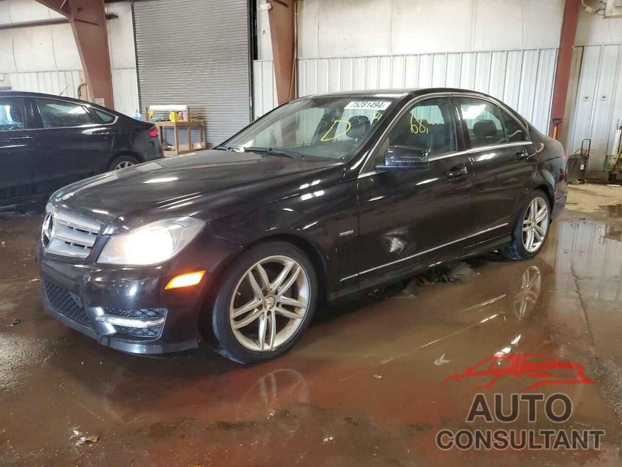 MERCEDES-BENZ C-CLASS 2012 - WDDGF4HB0CR223929