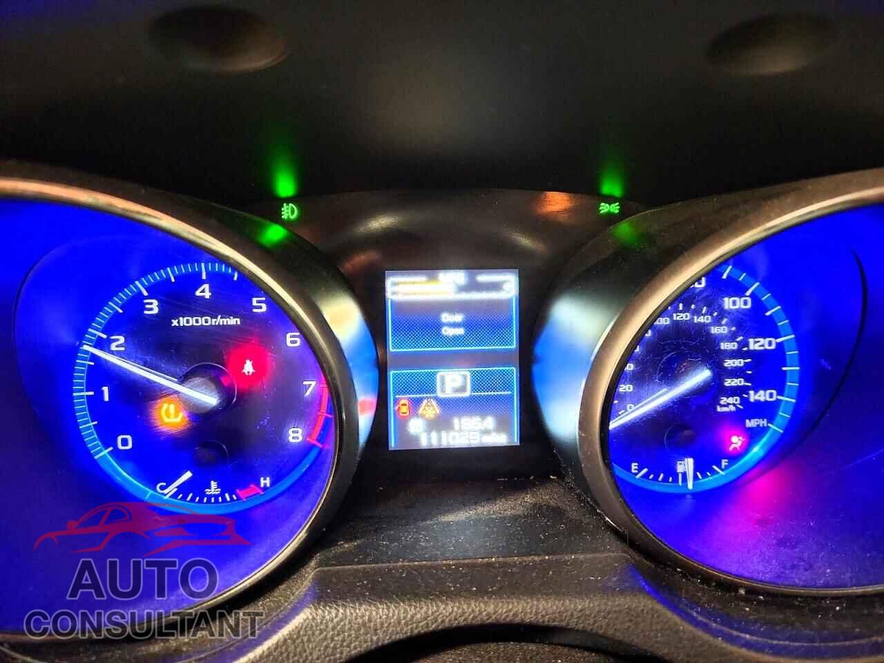 SUBARU OUTBACK 2016 - 4S4BSBLC4G3328871