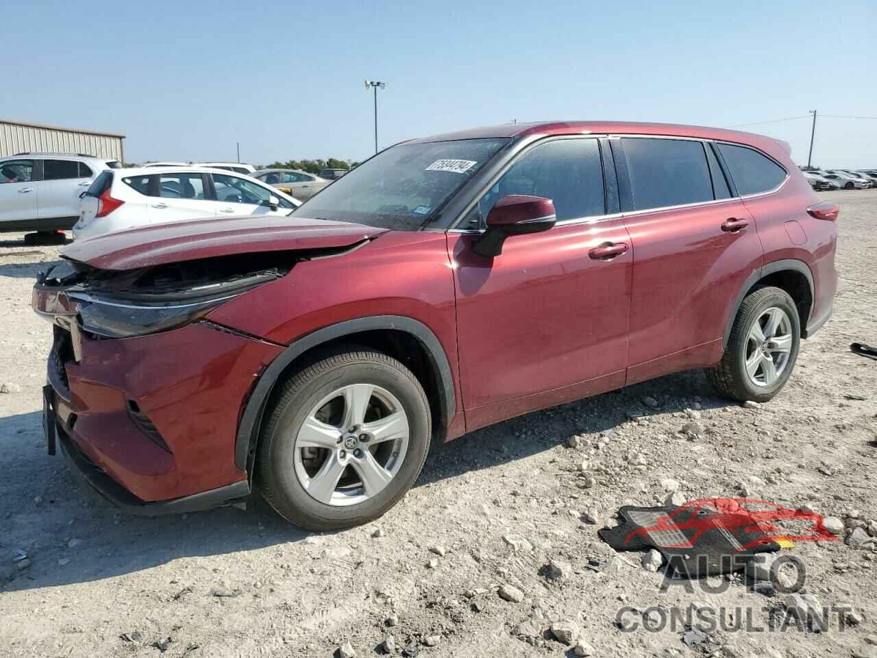 TOYOTA HIGHLANDER 2021 - 5TDZZRAH6MS086794