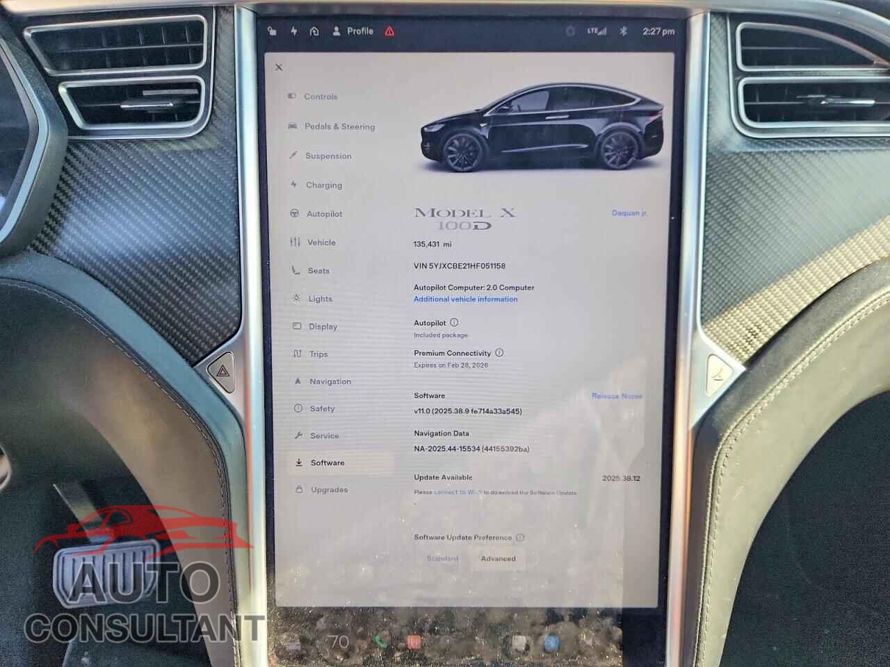 TESLA MODEL X 2017 - 5YJXCBE21HF051158