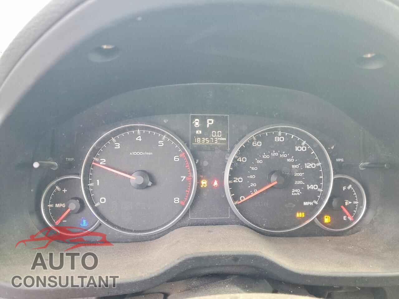 SUBARU OUTBACK 2013 - 4S4BRBCC8D3280752