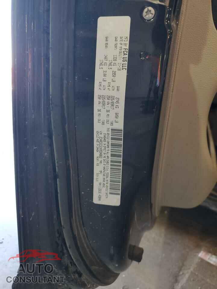 DODGE CARAVAN 2019 - 2C4RDGCG1KR594863