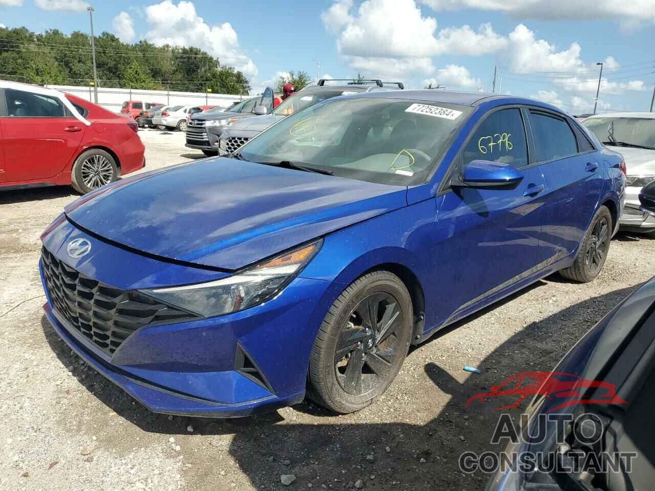 HYUNDAI ELANTRA 2021 - 5NPLM4AG8MH023541