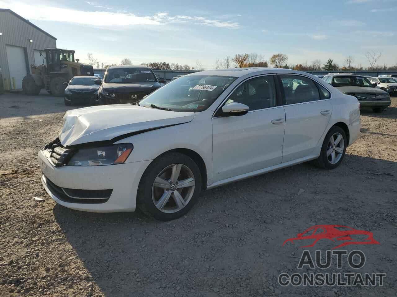 VOLKSWAGEN PASSAT 2012 - 1VWBP7A38CC084297