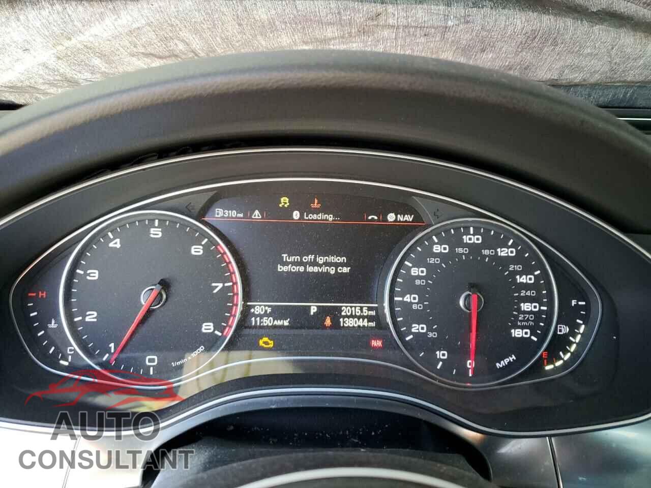 AUDI A6 2013 - WAUGFAFC1DN084694