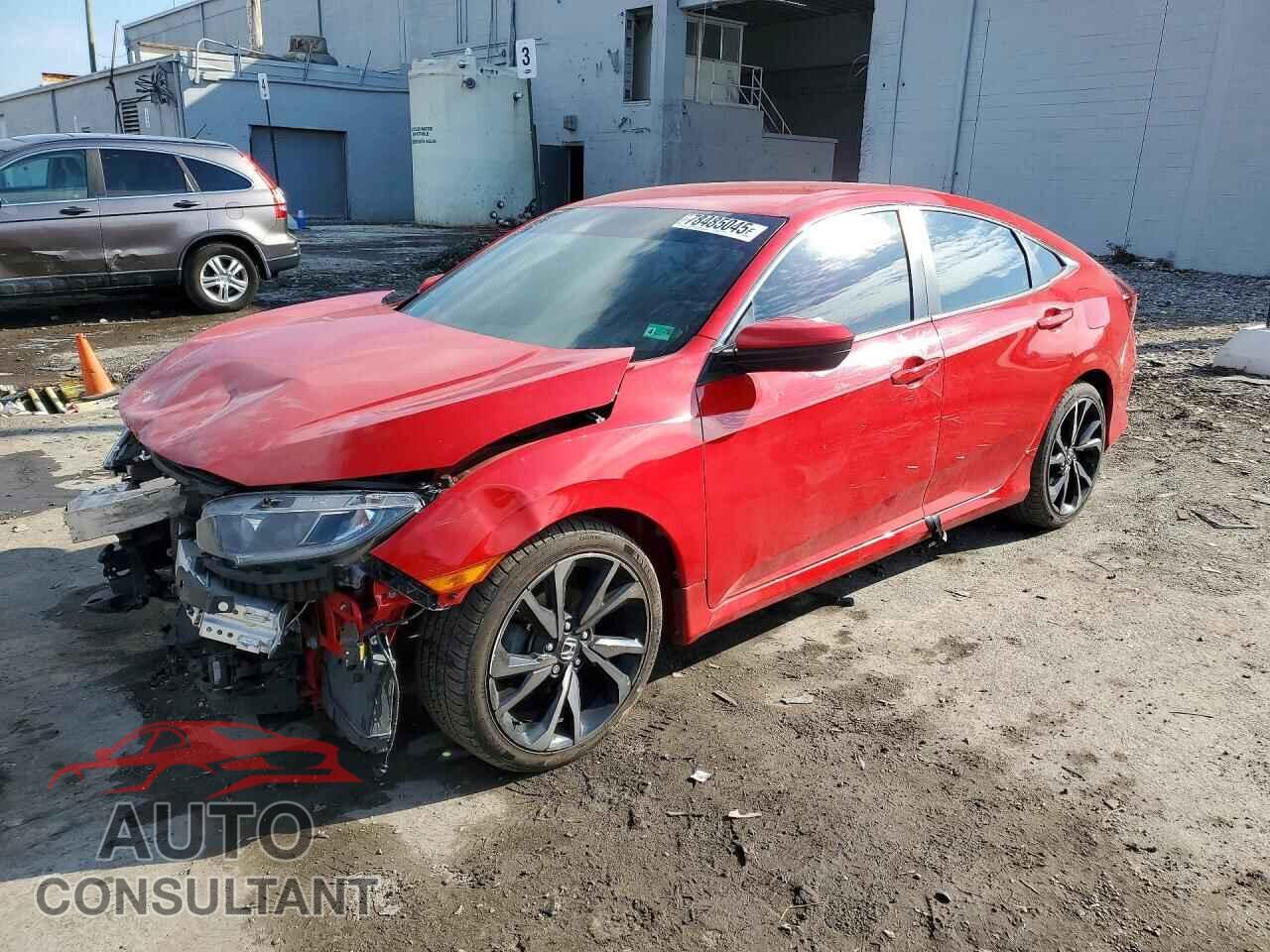 HONDA CIVIC 2019 - 2HGFC2F88KH552047