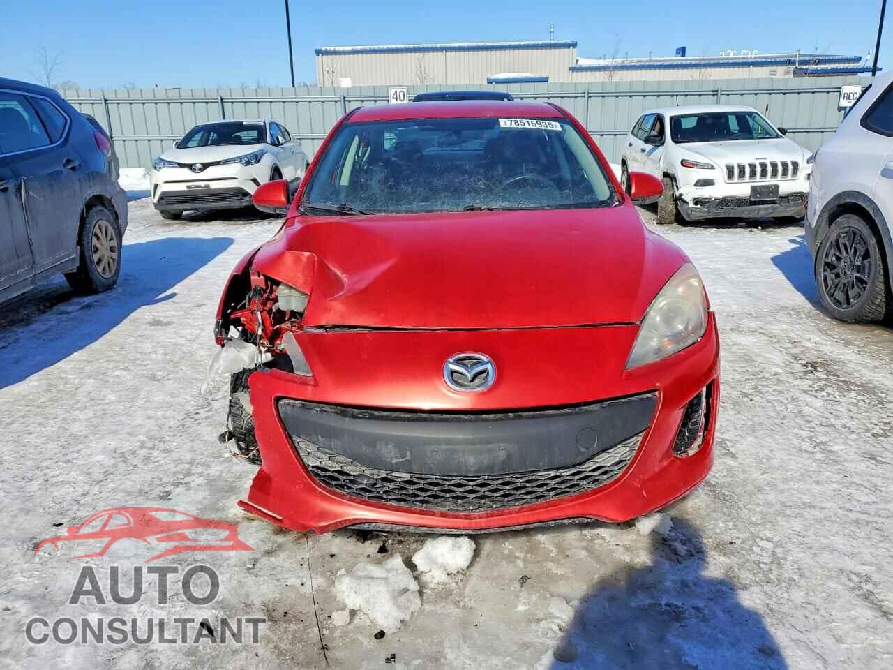 MAZDA 3 2013 - JM1BL1UF9D1758195