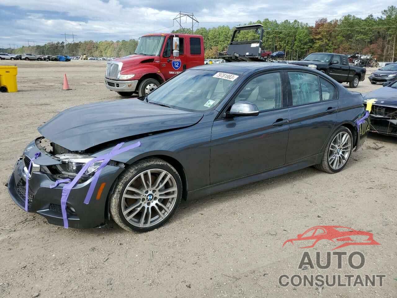 BMW 3 SERIES 2017 - WBA8B7G37HNU38015