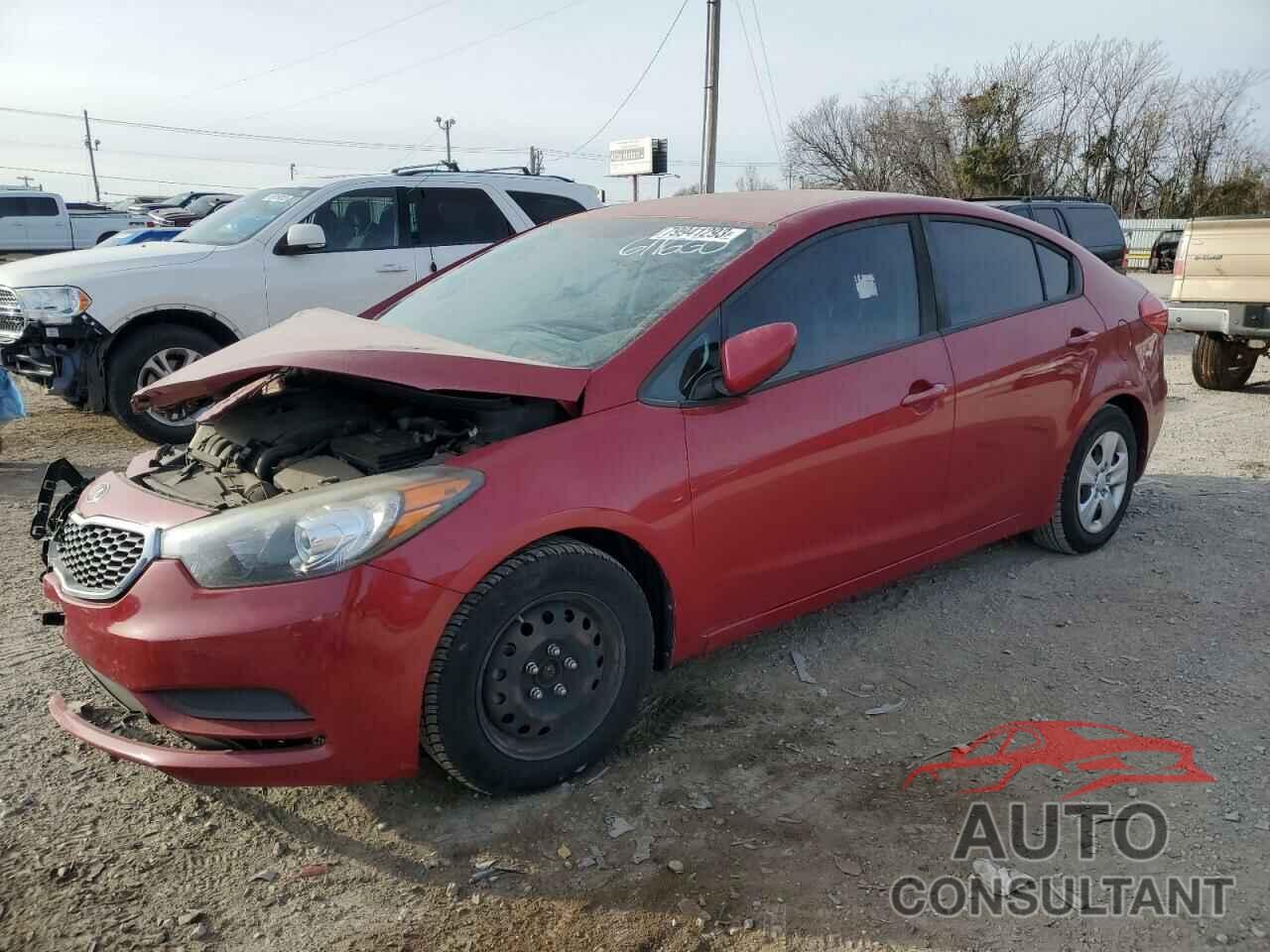 KIA FORTE 2016 - KNAFK4A64G5611660