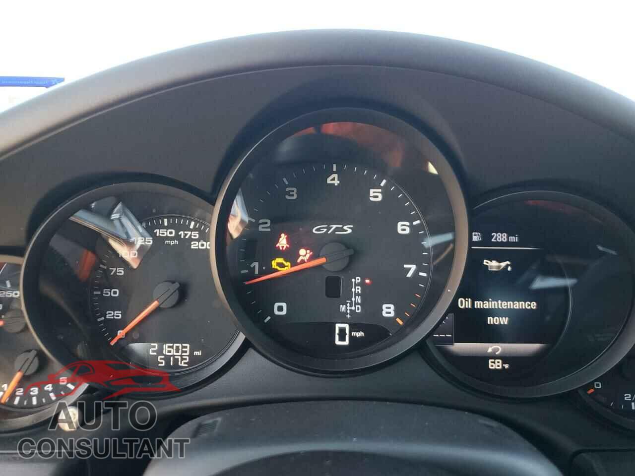 PORSCHE 911 2019 - WP0AB2A91KS115706