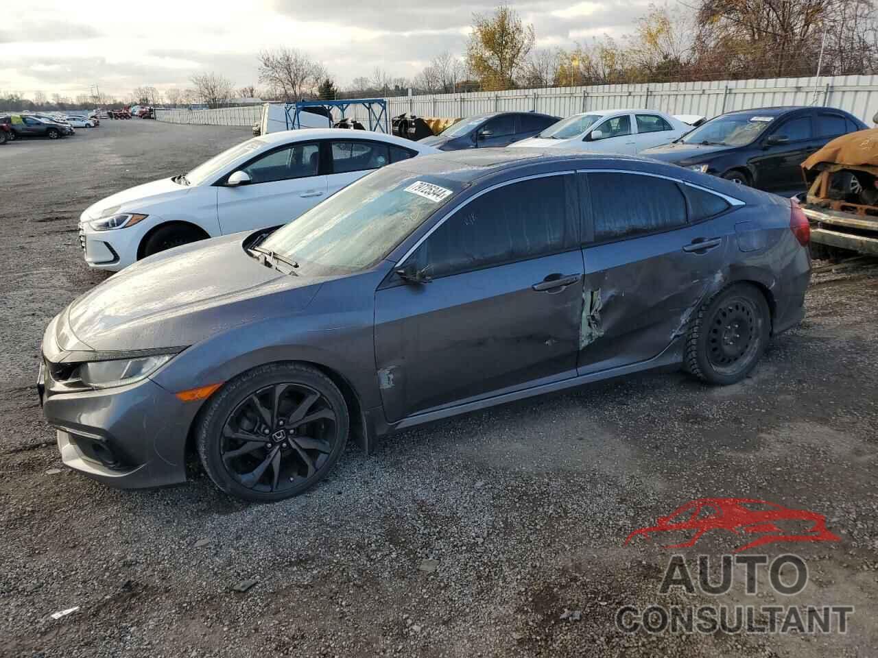 HONDA CIVIC 2019 - 2HGFC2F84KH022089
