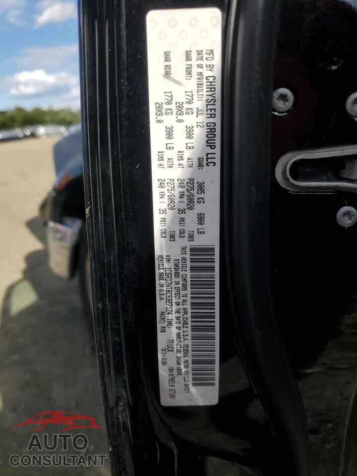 DODGE RAM 1500 2012 - 1C6RD7NT8CS327124