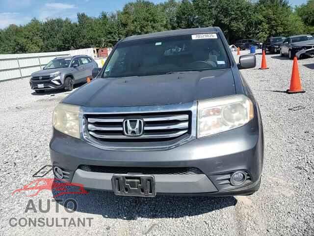 HONDA PILOT 2012 - 5FNYF3H51CB037101