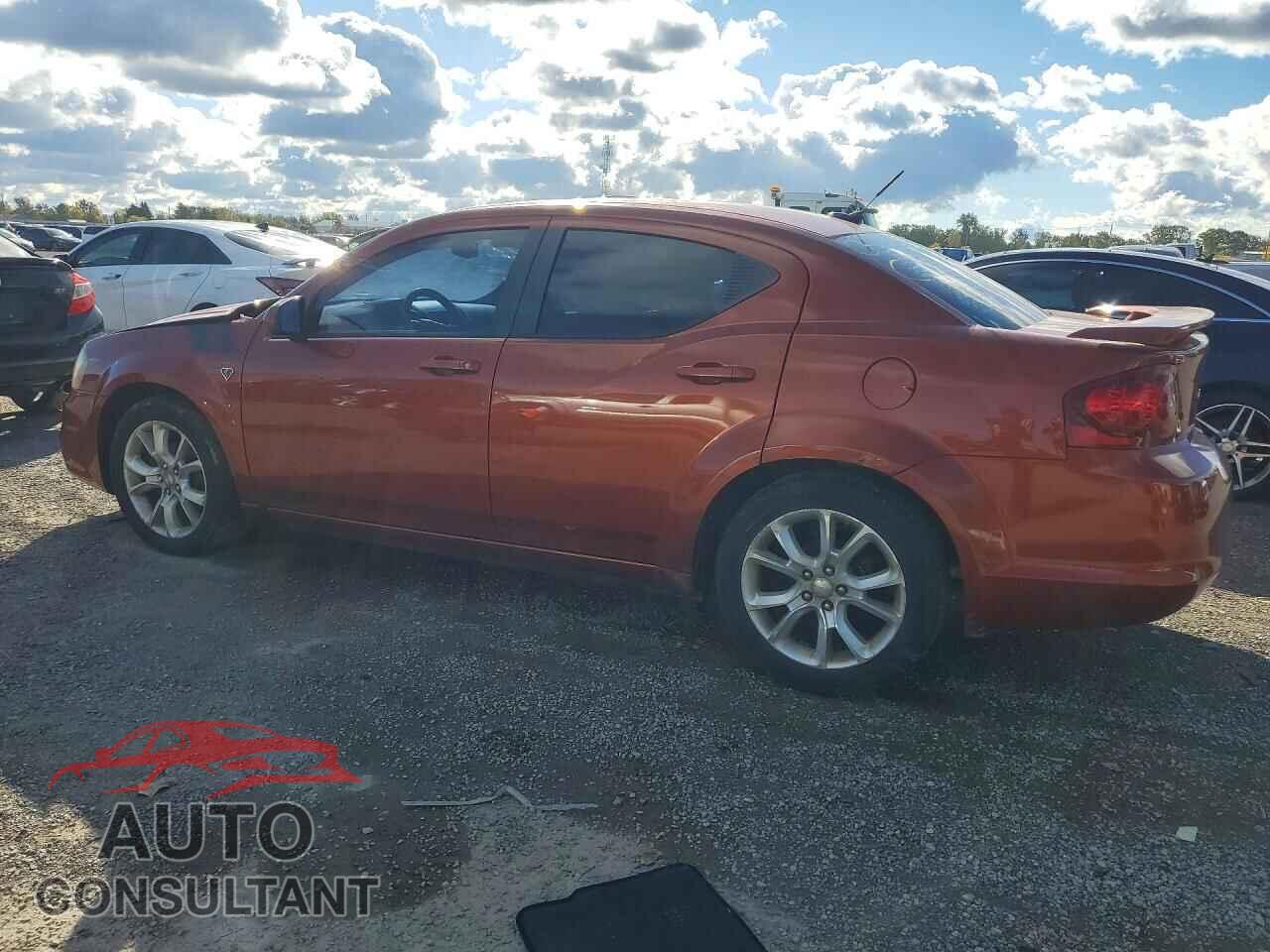 DODGE AVENGER 2012 - 1C3CDZBG6CN154644