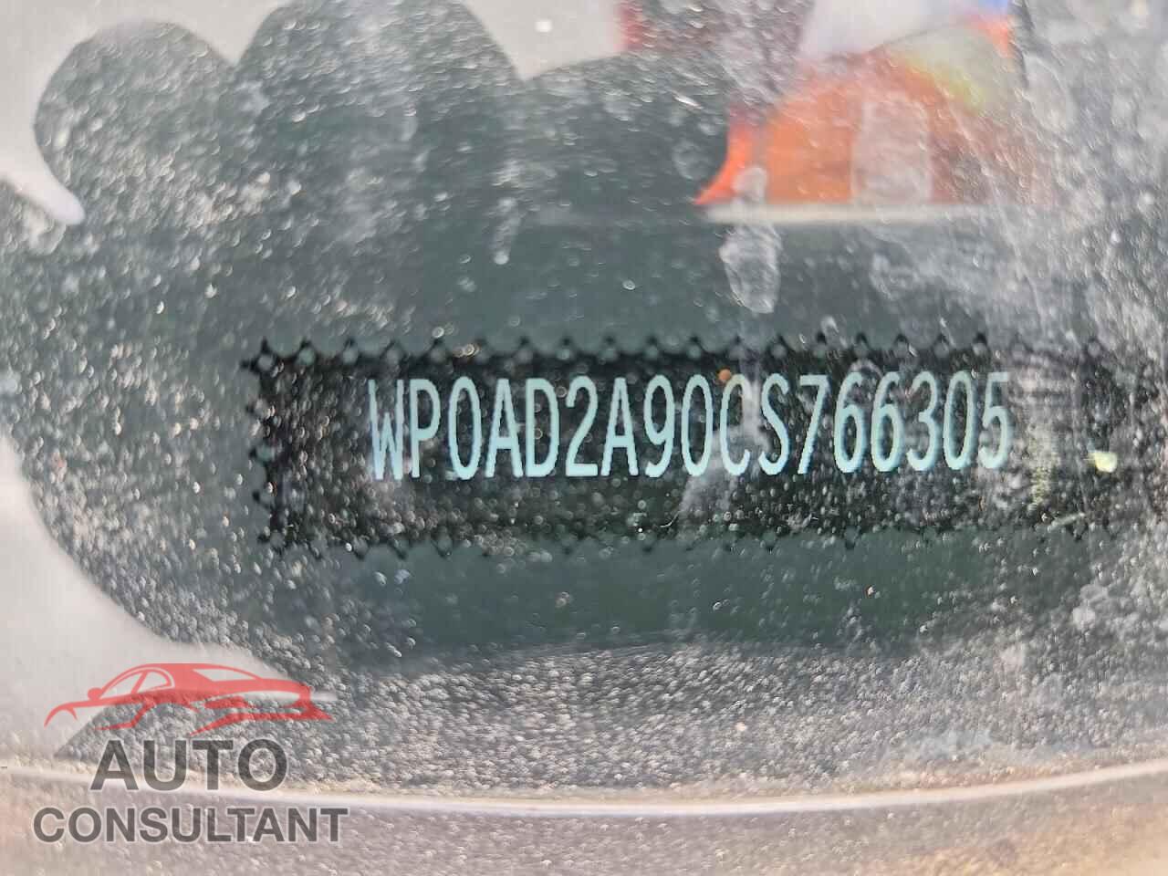 PORSCHE 911 2012 - WP0AD2A90CS766305