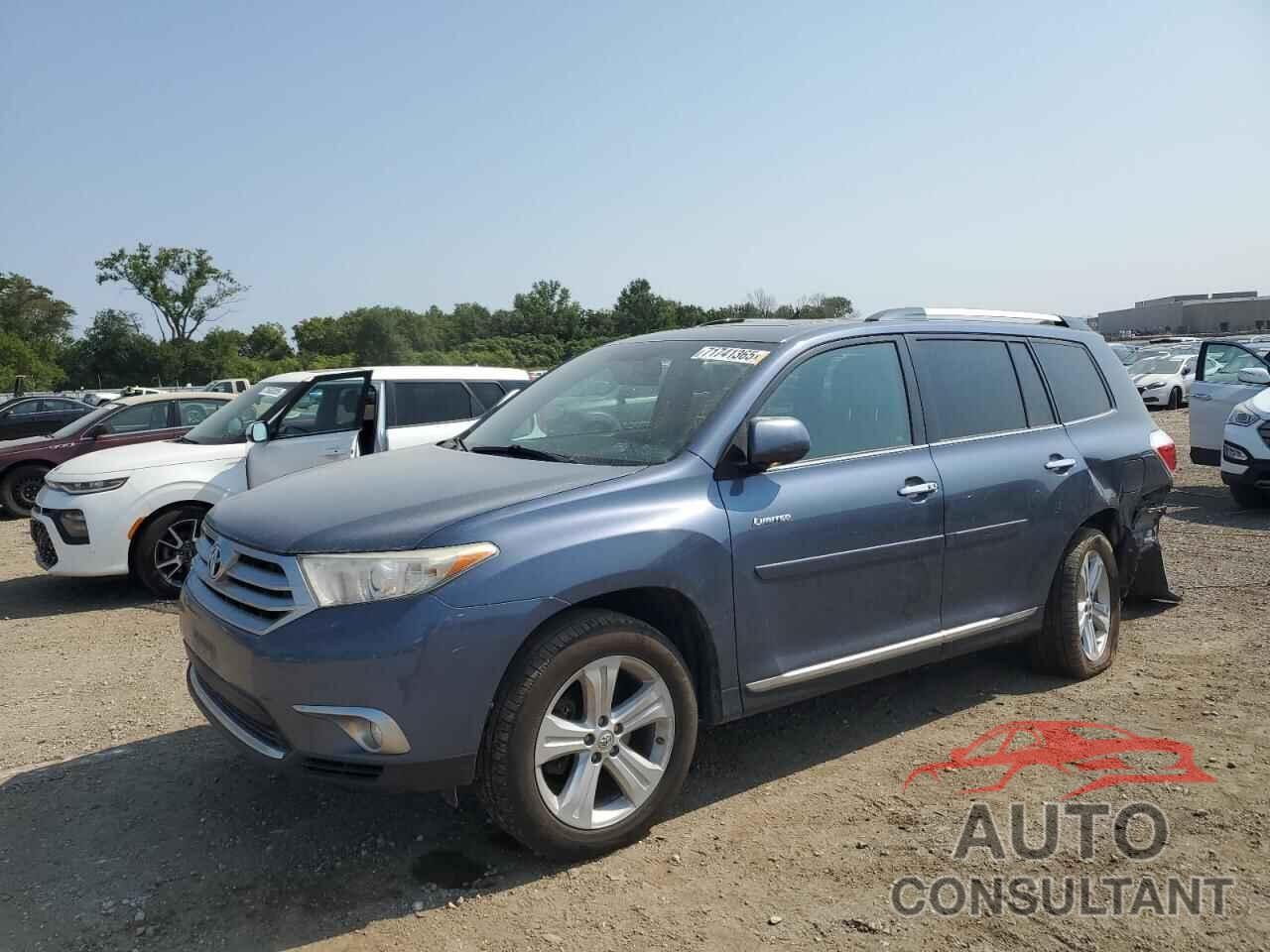 TOYOTA HIGHLANDER 2012 - 5TDDK3EH5CS111544
