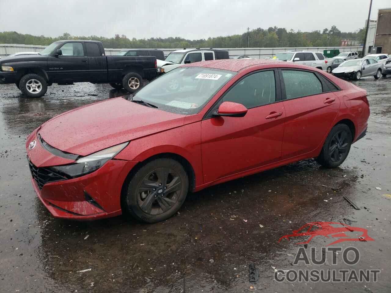 HYUNDAI ELANTRA 2021 - KMHLM4AG8MU130140