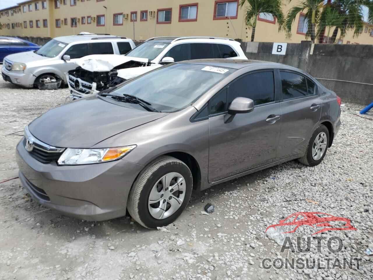 HONDA CIVIC 2012 - 2HGFB2F85CH519026