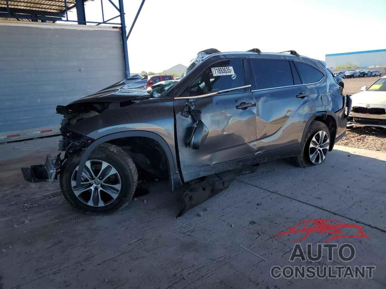 TOYOTA HIGHLANDER 2021 - 5TDHZRBH4MS126123