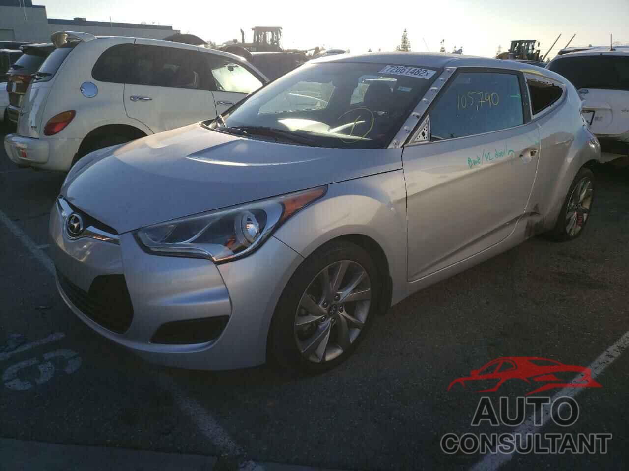 HYUNDAI VELOSTER 2016 - KMHTC6AD4GU286457