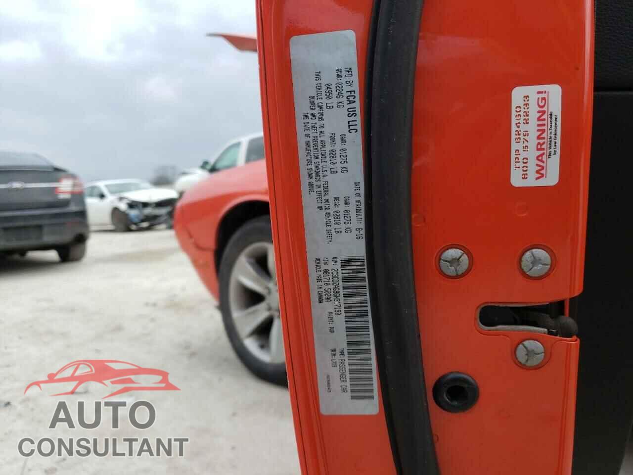 DODGE CHALLENGER 2016 - 2C3CDZAG9GH317190