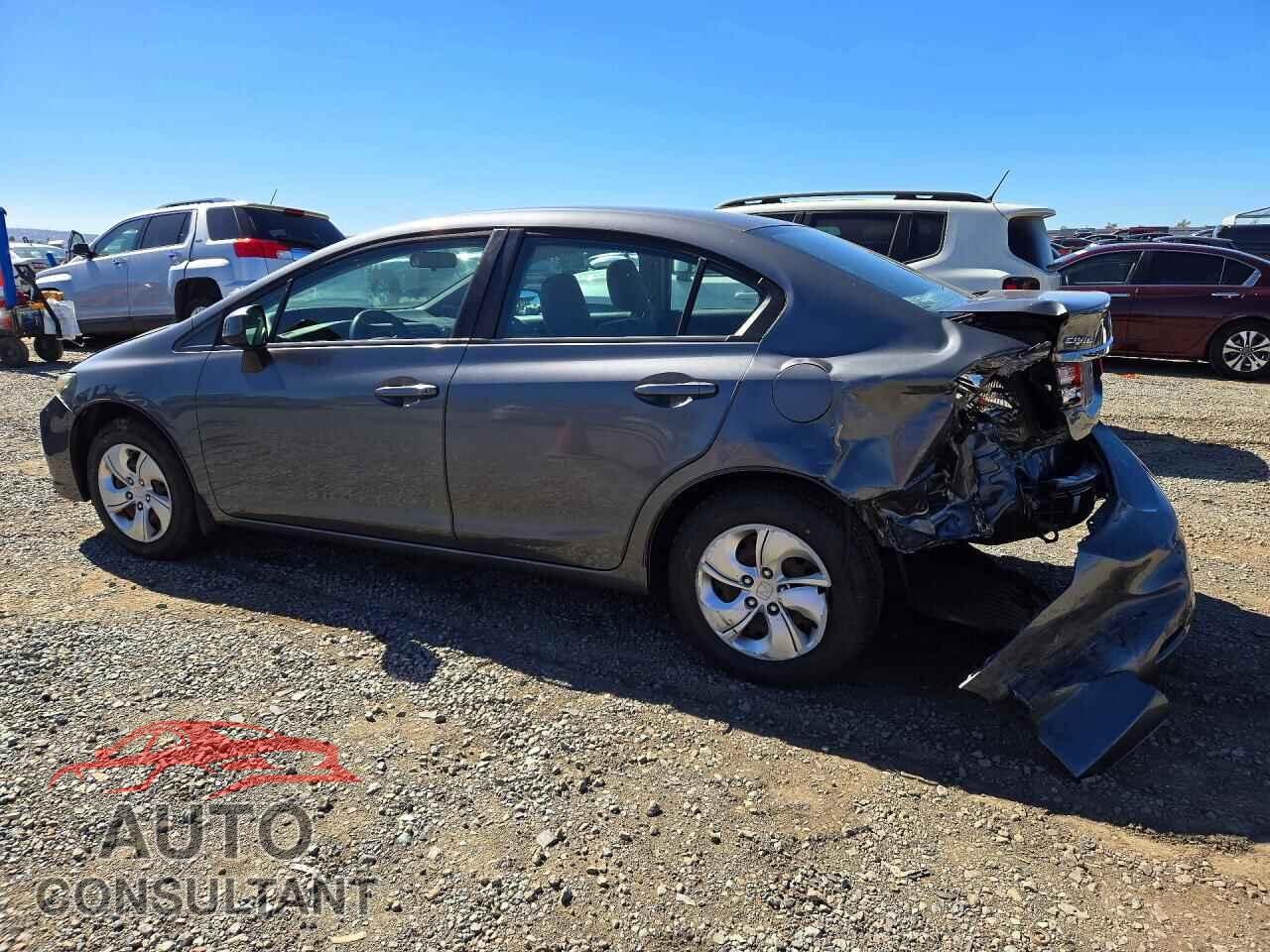 HONDA CIVIC 2013 - 19XFB2F53DE269593