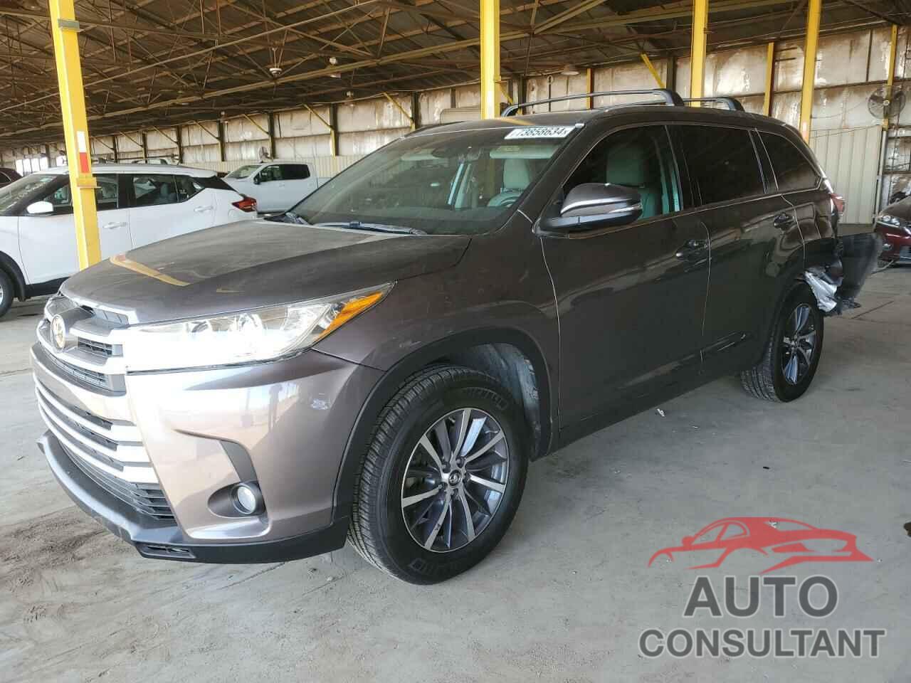 TOYOTA HIGHLANDER 2018 - 5TDKZRFH7JS537706