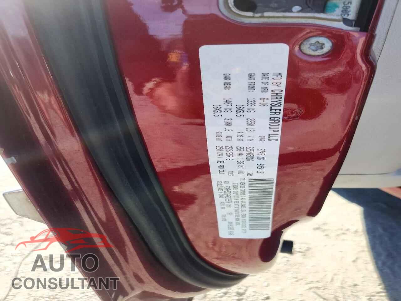 DODGE CARAVAN 2010 - 2D4RN5D12AR375570