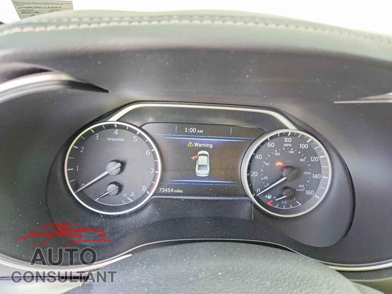NISSAN MAXIMA 2020 - 1N4AA6DV2LC379859