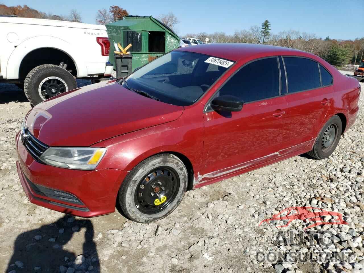 VOLKSWAGEN JETTA 2016 - 3VW267AJXGM312953