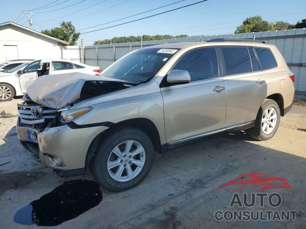 TOYOTA HIGHLANDER 2013 - 5TDZK3EH8DS108659