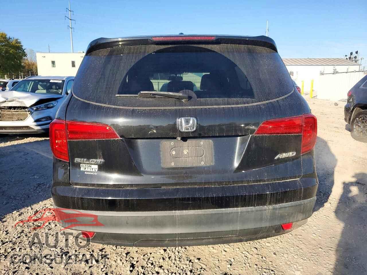 HONDA PILOT 2017 - 5FNYF6H59HB050929