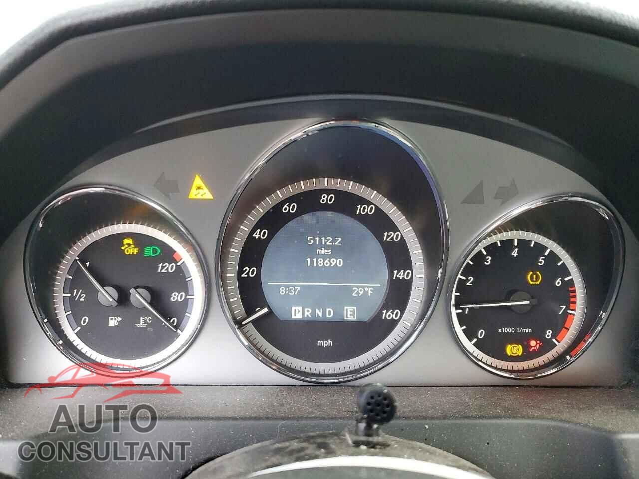 MERCEDES-BENZ C-CLASS 2011 - WDDGF5EB3BR136762