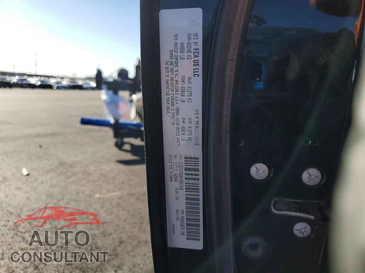 DODGE CHALLENGER 2017 - 2C3CDZAG8HH501358