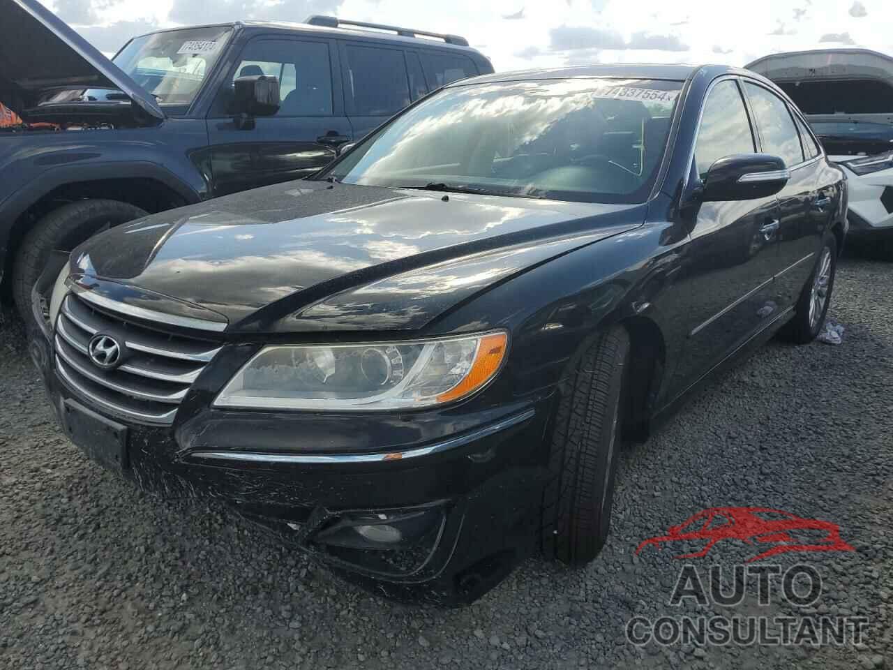 HYUNDAI AZERA 2011 - KMHFC4DF3BA537090