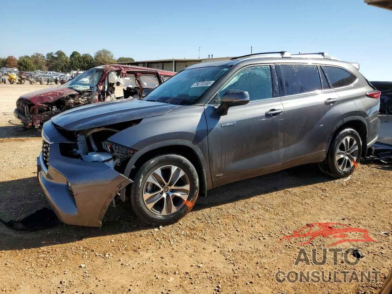 TOYOTA HIGHLANDER 2021 - 5TDHBRCH5MS531961