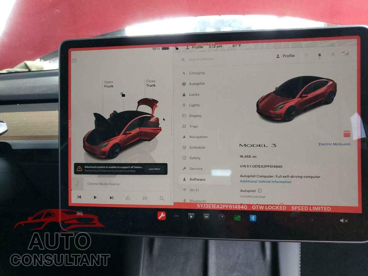TESLA MODEL 3 2023 - 5YJ3E1EA2PF614940