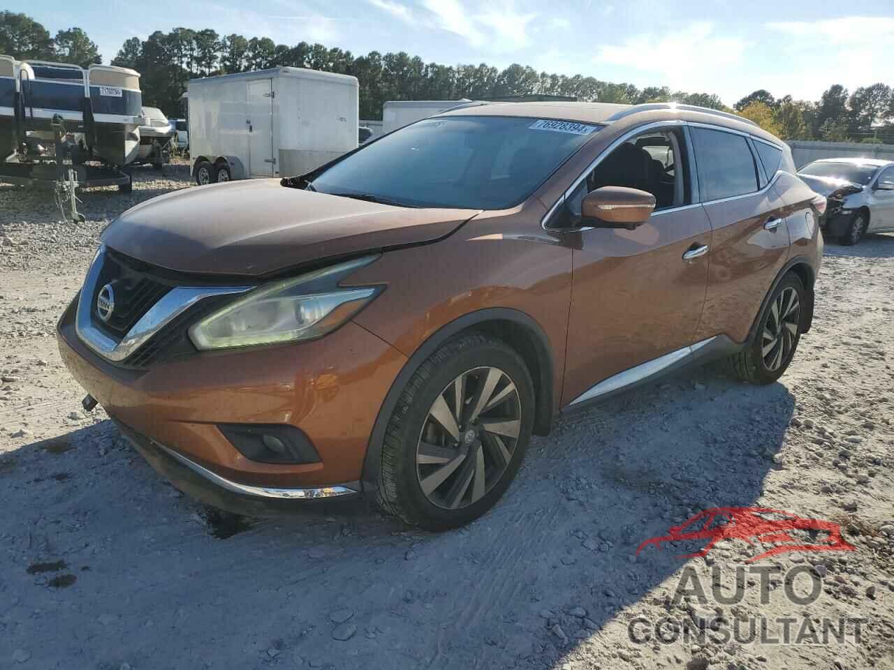 NISSAN MURANO 2015 - 5N1AZ2MH5FN259497