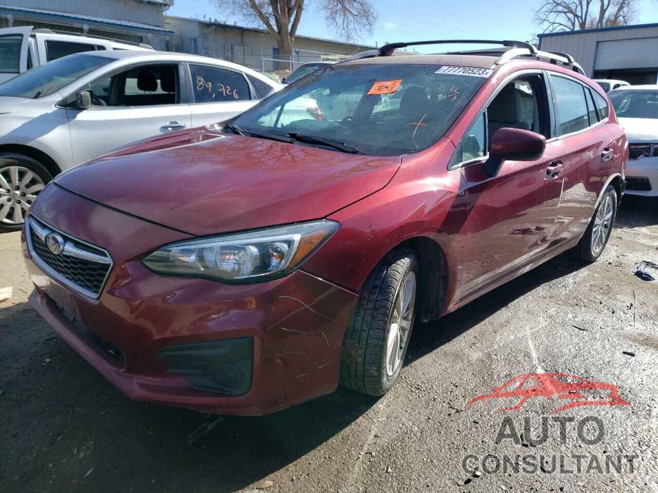 SUBARU IMPREZA 2017 - 4S3GTAB63H3733618